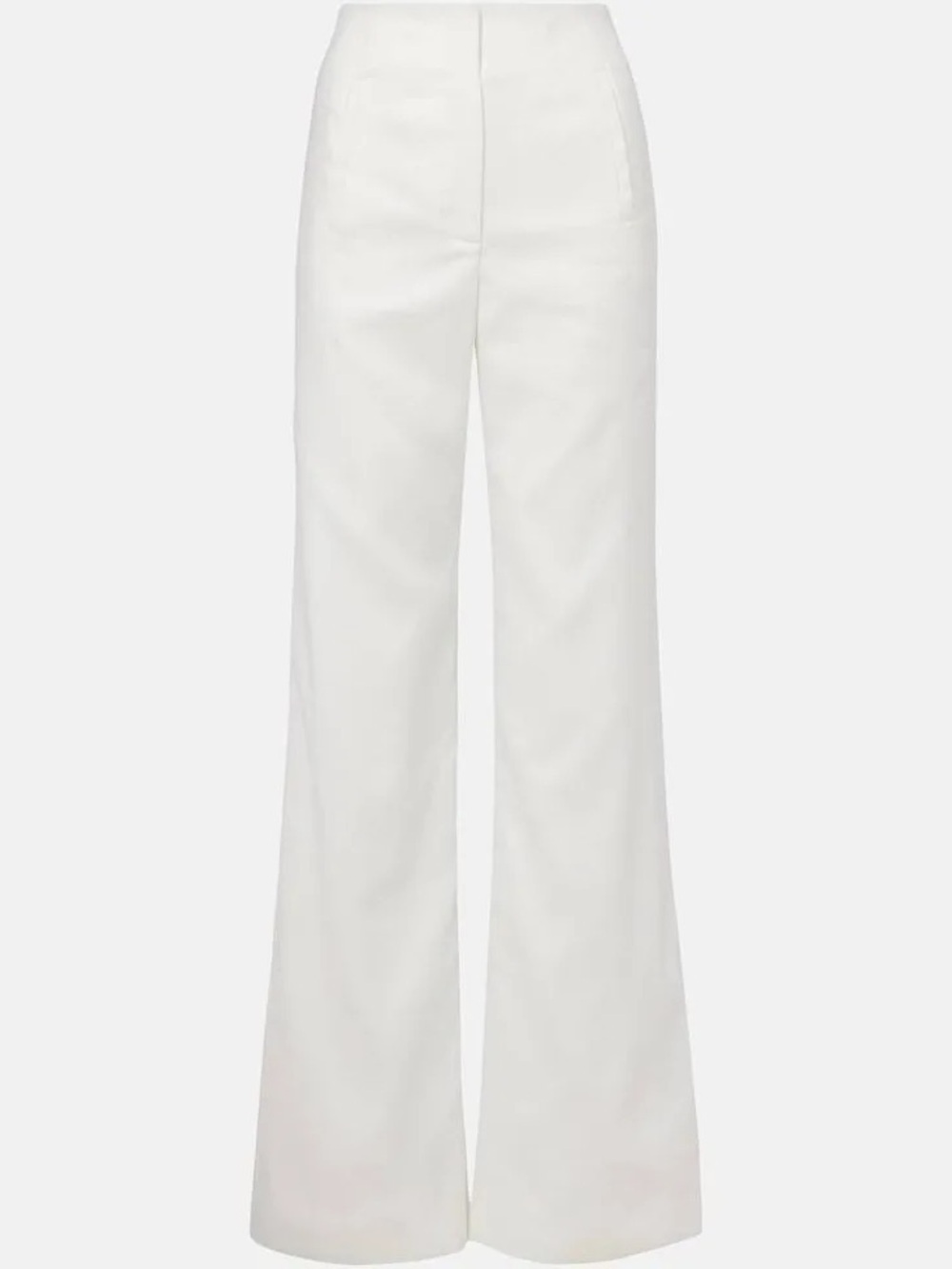 Veronica Beard Jude Wide-Leg Pants in White 8 - Picture 4 of 11